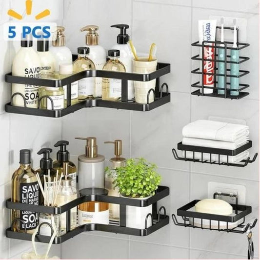 Bathroom Accessories Set – 5-Piece Modern Design