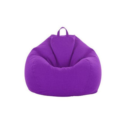 Bean Bag Chair – Ultra-Comfort Seating (Purple)
