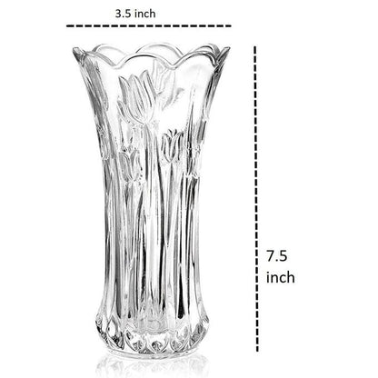 Decorative Flower Vase – Modern Glass Design displayed in a cozy modern African home interior.