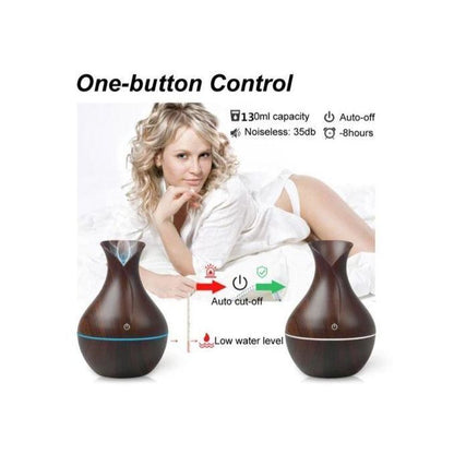 Essential Oil Diffuser – Ultrasonic Aroma Humidifier
