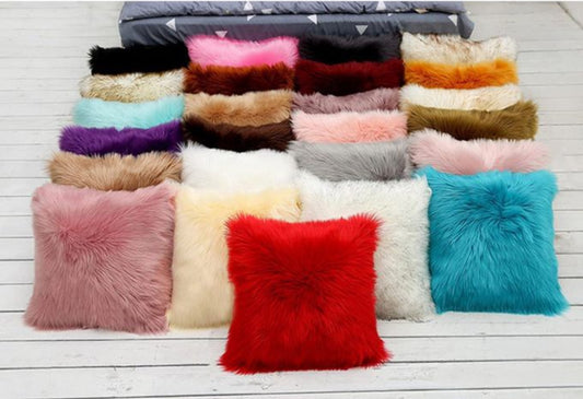 Fluffy Decorative Throw Pillows