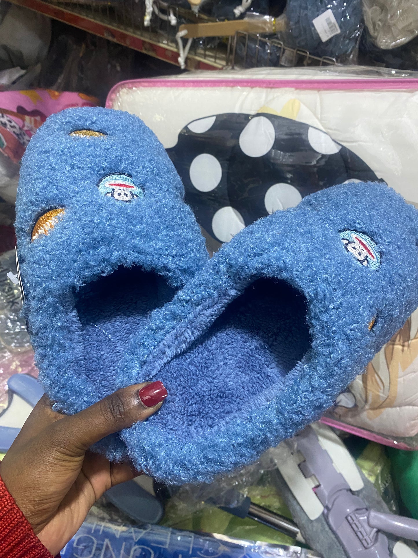 Cozy Fluffy Indoor Slippers – Warm House Comfort Shoes