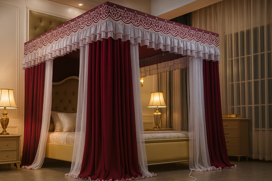 Premium Mosquito Net – King & Queen Size Beds