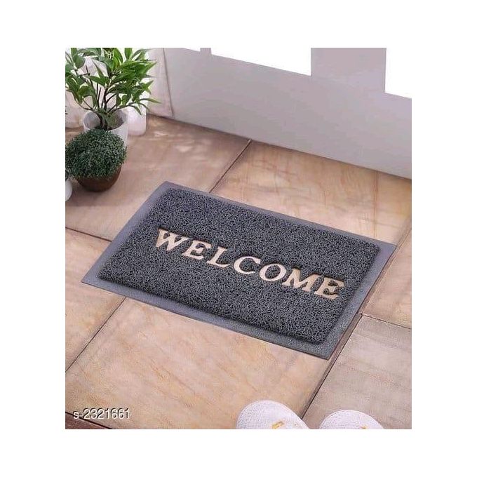 Welcome Door Mat – Durable & Stylish displayed in a cozy modern African home interior.